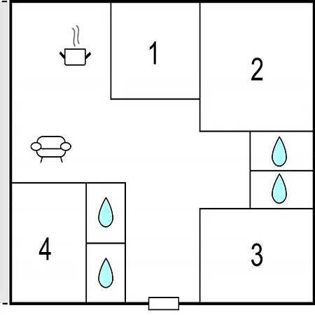 Four Bedroom In アパート
